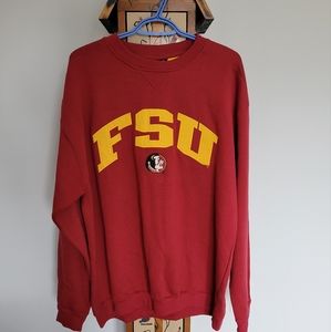 NCAA FSU Florida State University Red SZ XL Sweater